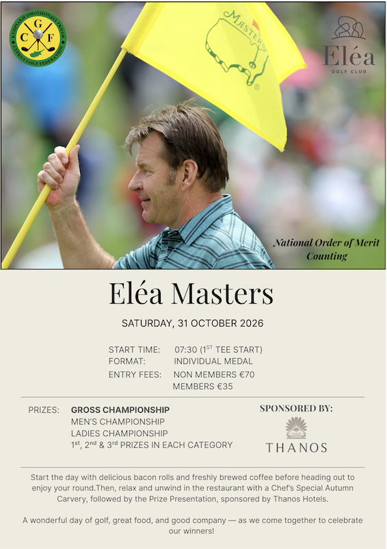 CLUB EVENT: Eléa Masters